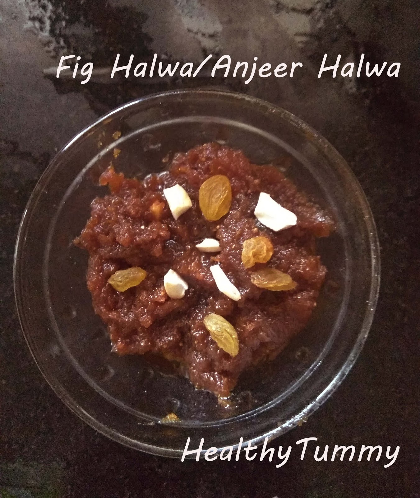 Anjeer Halwa RecipeHow to Make Anjeer HalwaFig Halwa RecipeAnjeer