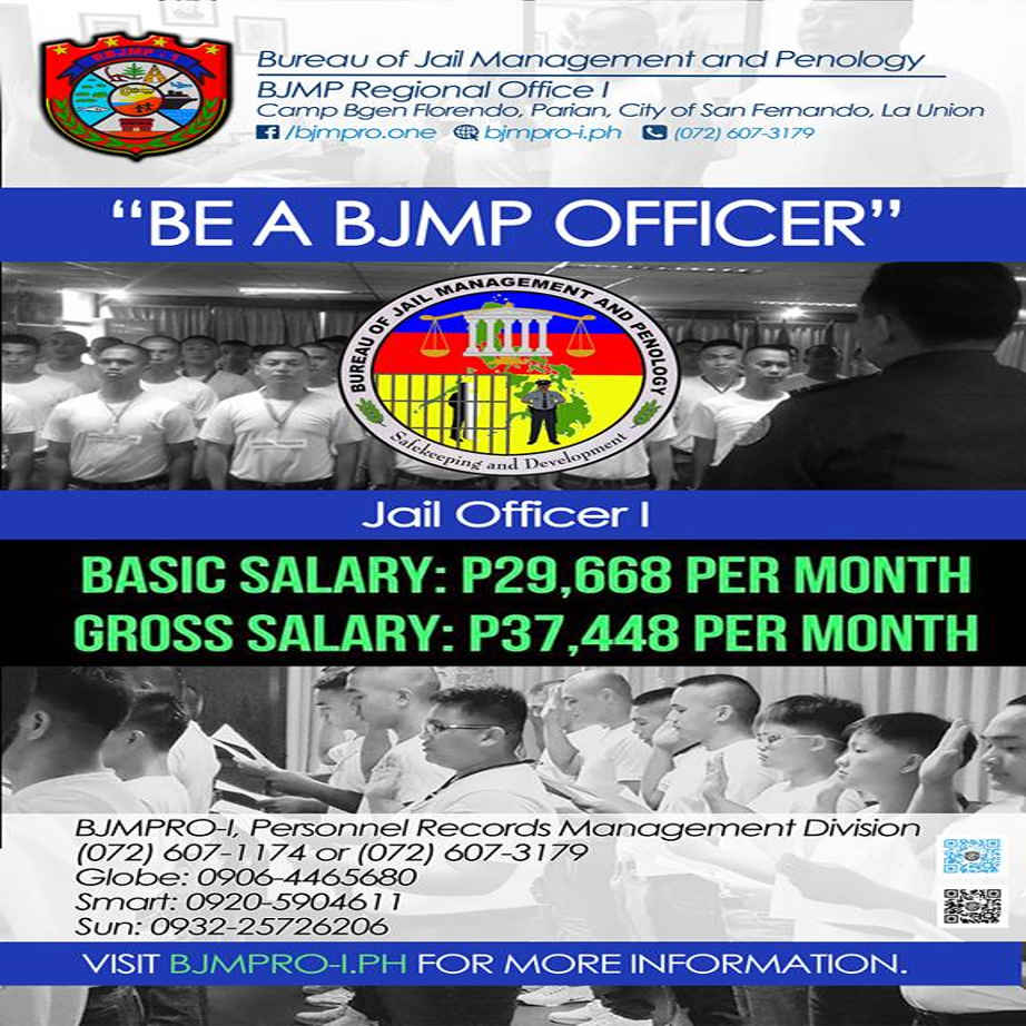 Be a BJMP Officer Bigwas