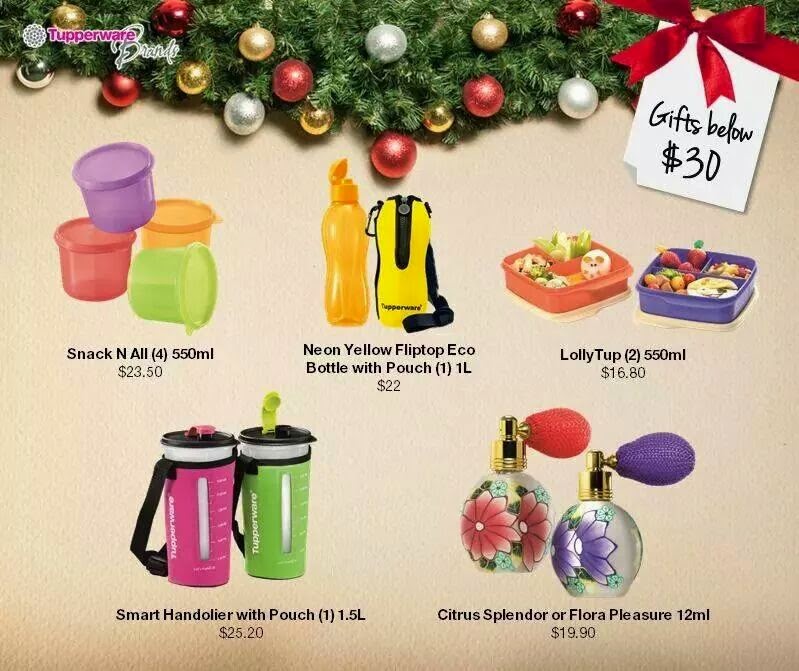 Buy Tupperware in Singapore: Christmas 2014 December Tupperware Catalogue