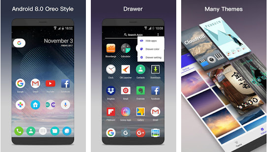 O Launcher 8.0 for Android