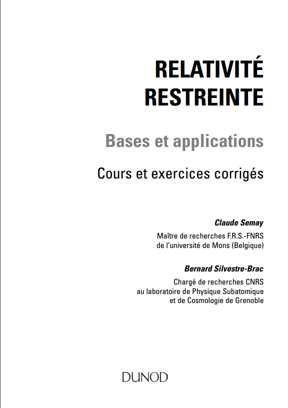 cours relativite restreinte pdf