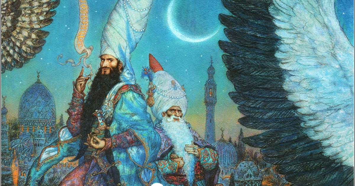ONCE UPON A BLOG Caliph Stork by Wilhelm Hauff, Illustrated by Anton