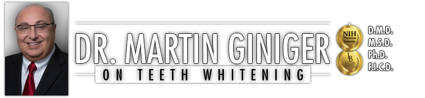 Dr. Martin Giniger on Teeth Whitening