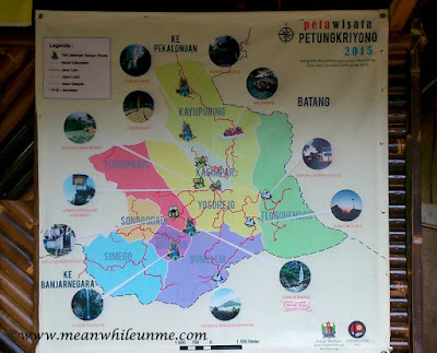 Petungkriyono, Negeri 1000 Curug Peta Wisata Petungkriyono, Negeri 1000 Curug Peta Wisata