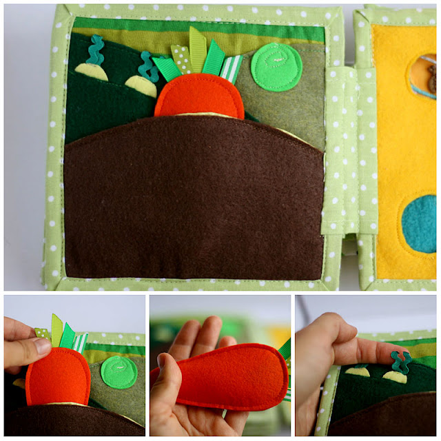 Handmade personalized  quiet book TomToy