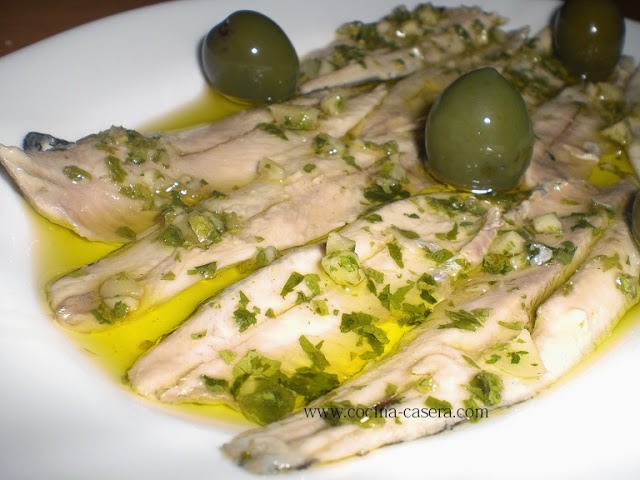 Receta de boquerones en vinagre