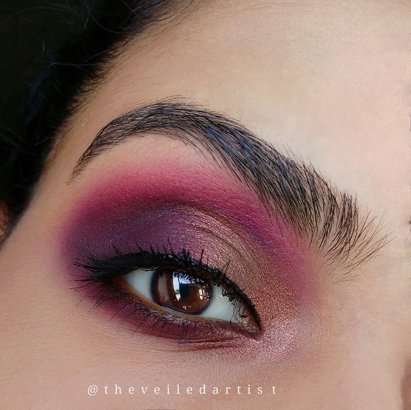 Subtle and Sultry Bronzey Mauve Half Cut Crease Eyeshadow Tutorial