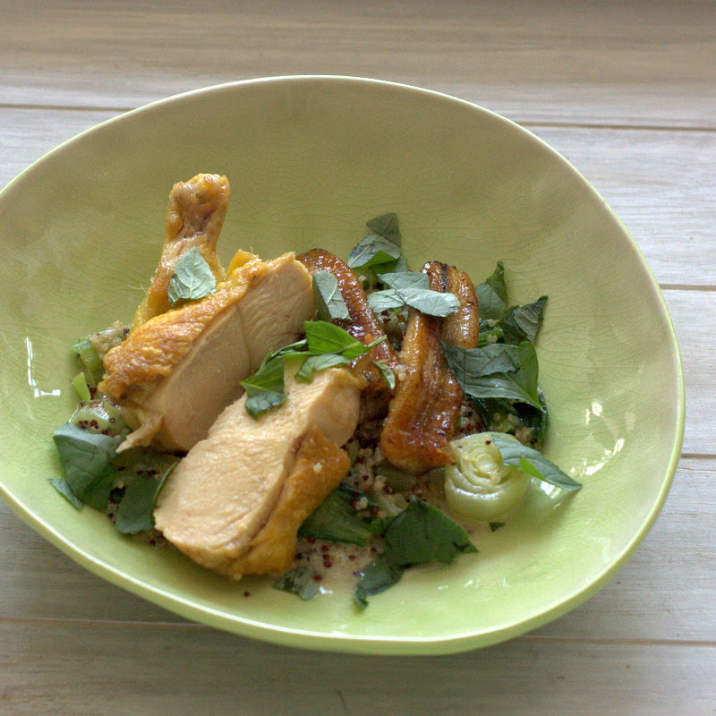 bushcooks kitchen: Quinoa-Kokos-Risotto mit Currybananen, Pak Choi und ...