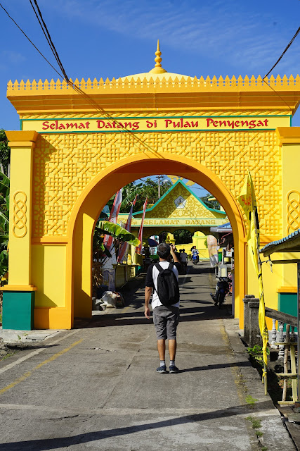 Gerbang Selamat datang di Pulau Penyengat