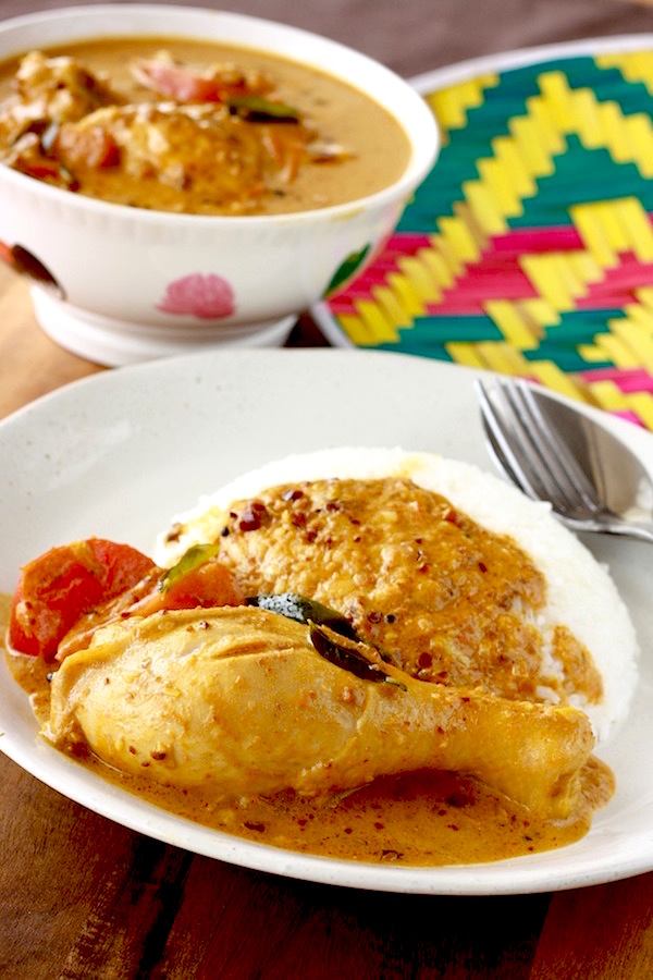 Malaysian Satay Curry Chicken recipe by SeasonWithSpice.com