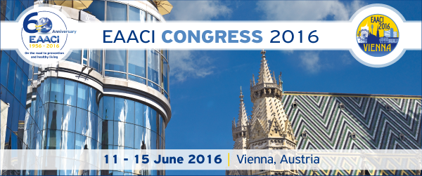 EAACI - EUROPEAN ACADEMY OF ALLERGY AND CLINICAL IMMUNOLOGY CONGRESS