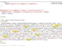 Membuat Toggle Menu Template Evo Magz Tetap Aktif