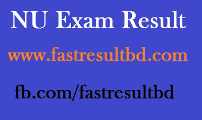 NU Exam Result NU Result BD, National University Exam Result,