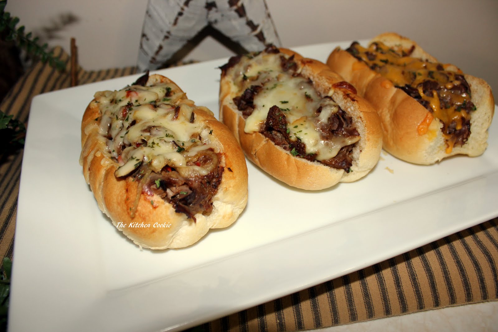 Sweet and Smoky Baked Beef Boats