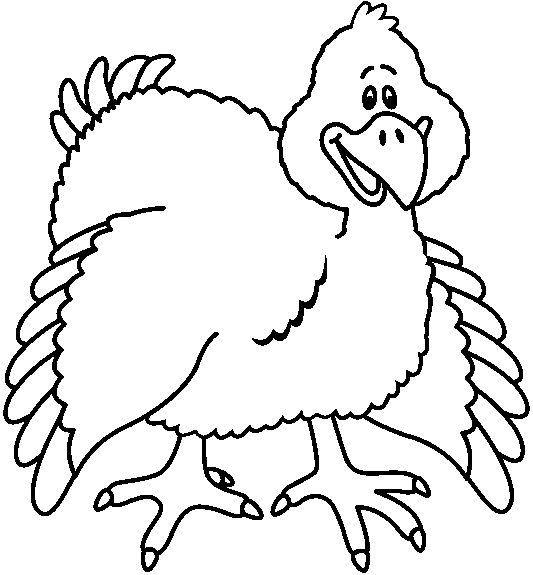 RECURSOS y ACTIVIDADES para Educación Infantil: Dibujos para colorear: PAVO