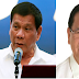 Duterte on Tatad's claim when he visited cancer hospital: 'Baka mauna pa siya sa kin'