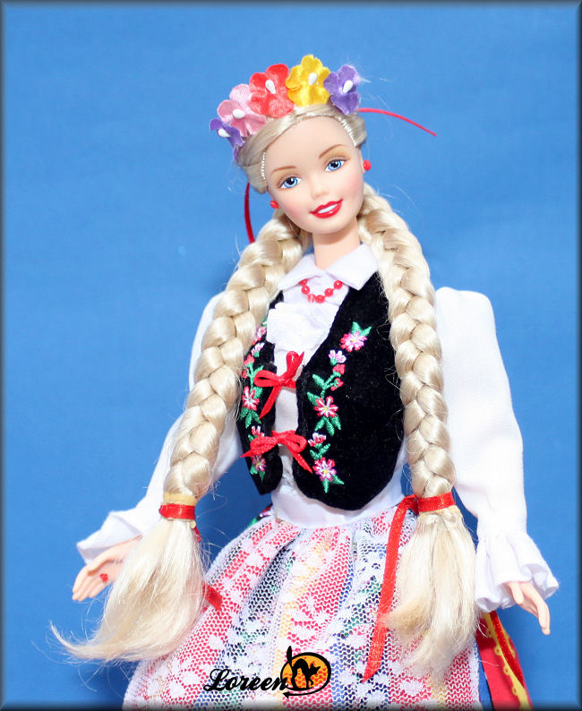 Loreen Doll Page: Polish Barbie czyli Barbie Polka w stroju Krakowskim