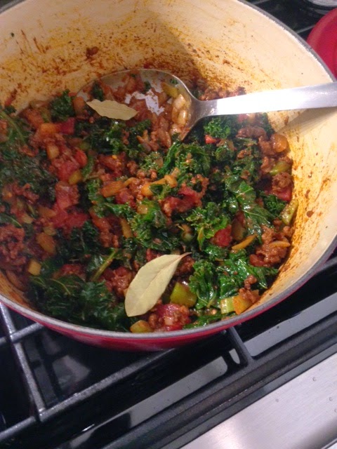 Dahlicious: Chorizo & White Fish Stoup