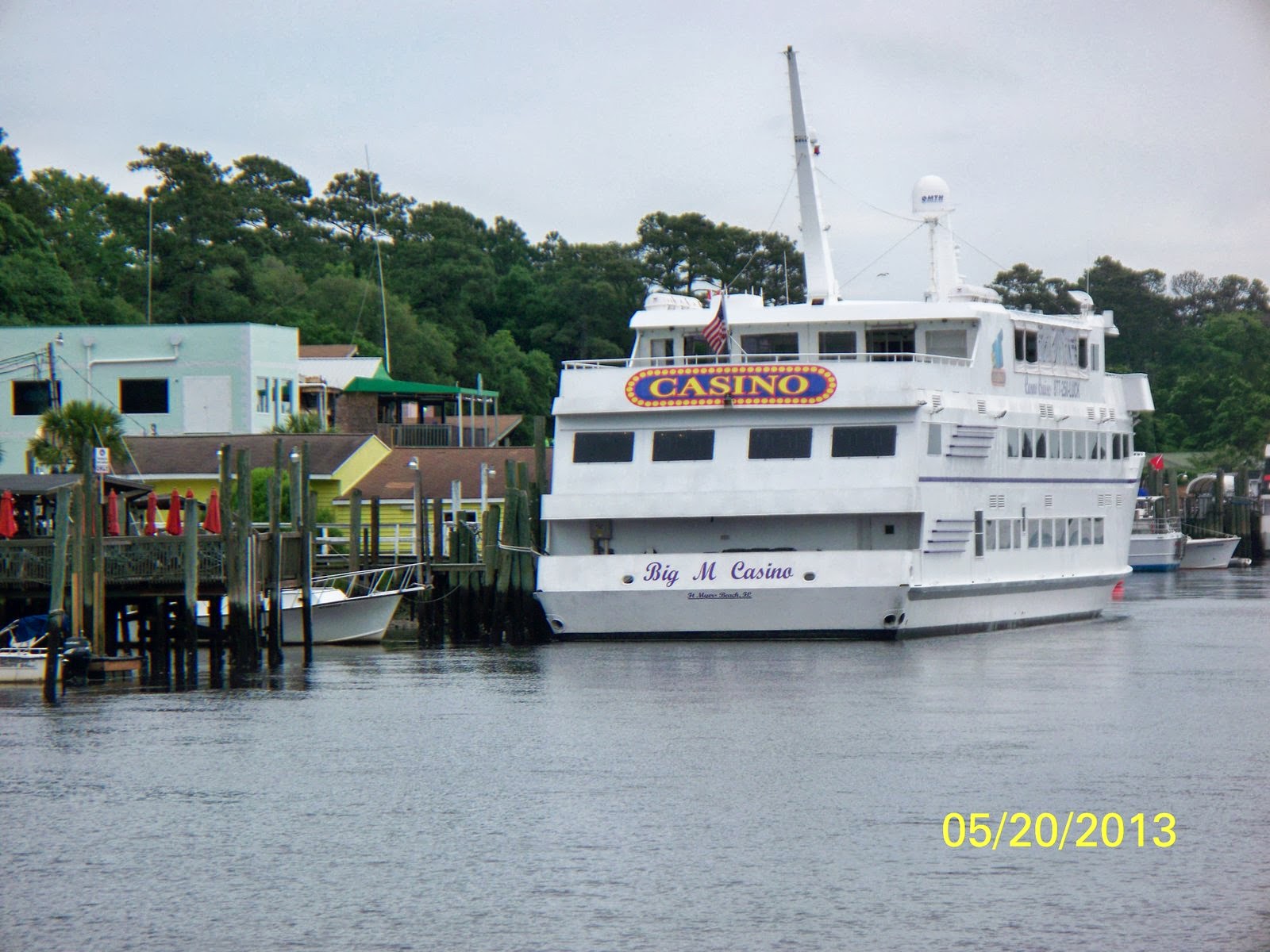 Nanseann Day 218 May 20 42 mi South Harbour Village Marina Southport NC