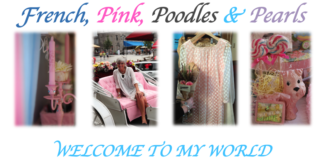 FRENCH, PINK, POODLES, AND PEARLS