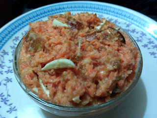 All Natural Carrot Halwa