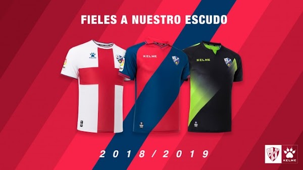 Equipaciones Kelme del Huesca 2018/2019