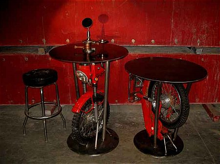 Excitement N Net: Furniture Inspired By Motorcycle