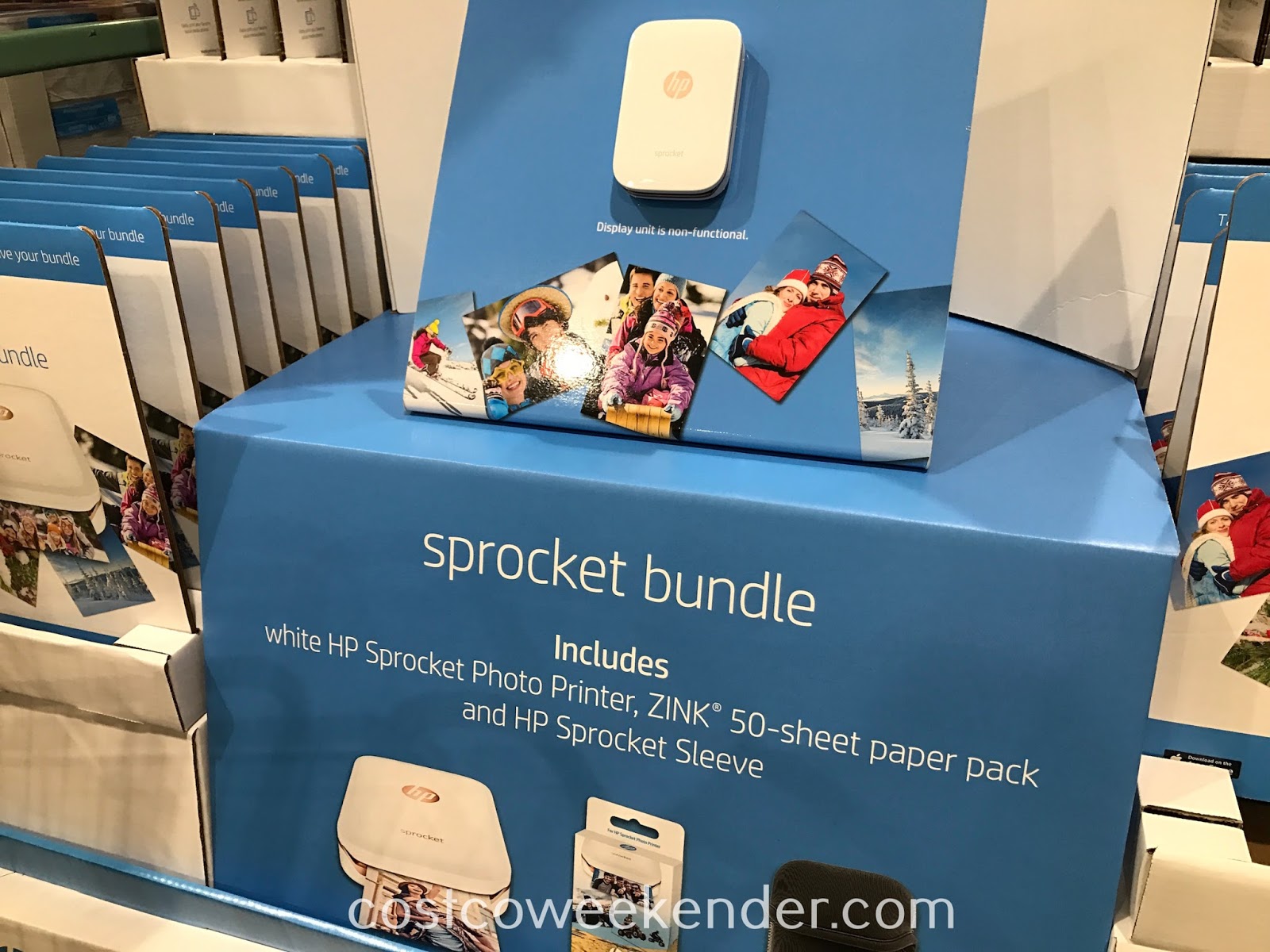 HP Sprocket Bundle Photo Printer Costco Weekender