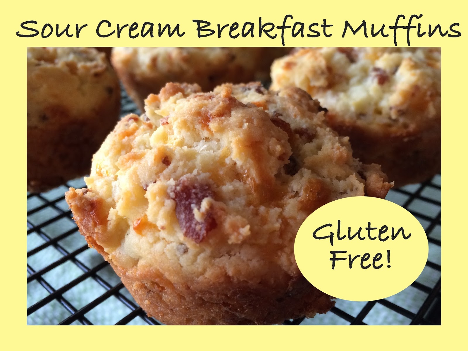 Faith and Flour Sour Cream Breakfast Muffins (Gluten Free)