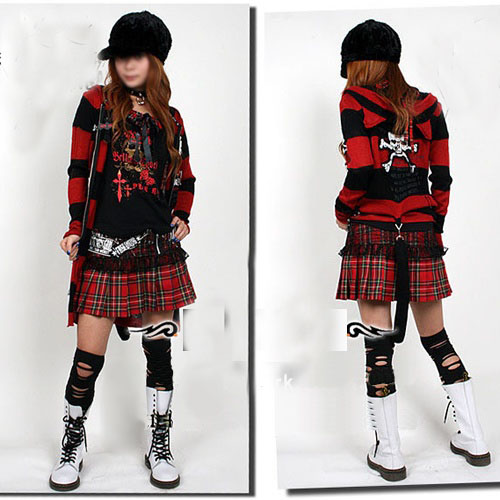 Devilinspired Punk Clothing: Plaided Punk Clothes for Women