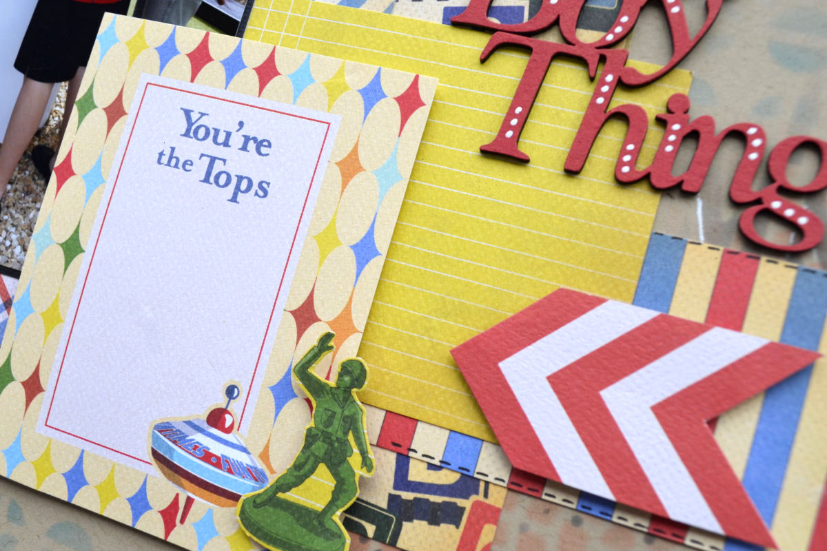 All About Scrapbooks Australia It's a Boy Thing using Carta Bella