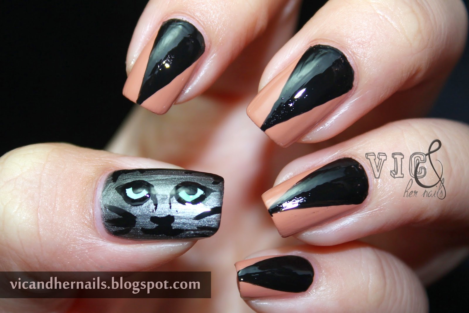 10. Black Cat Nails - wide 2