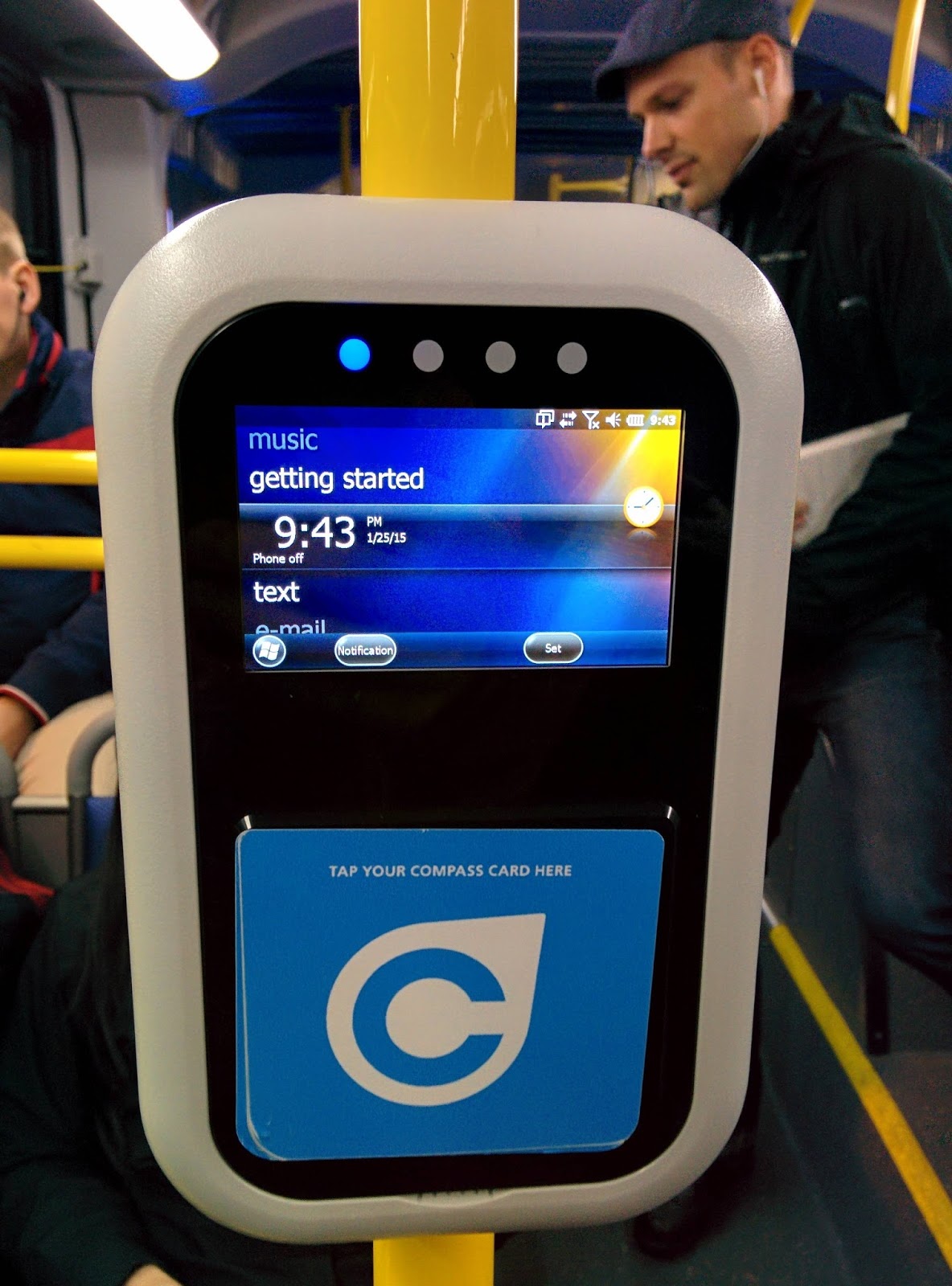 SpiderRider3 Metro Vancouver's Compass card