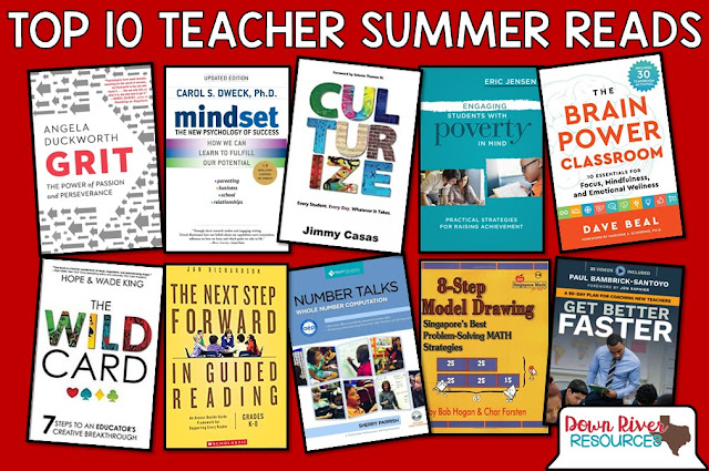 This top 10 summer reads for teachers was designed to help you deepen your professional learning and re-energize before the back to school bustle!