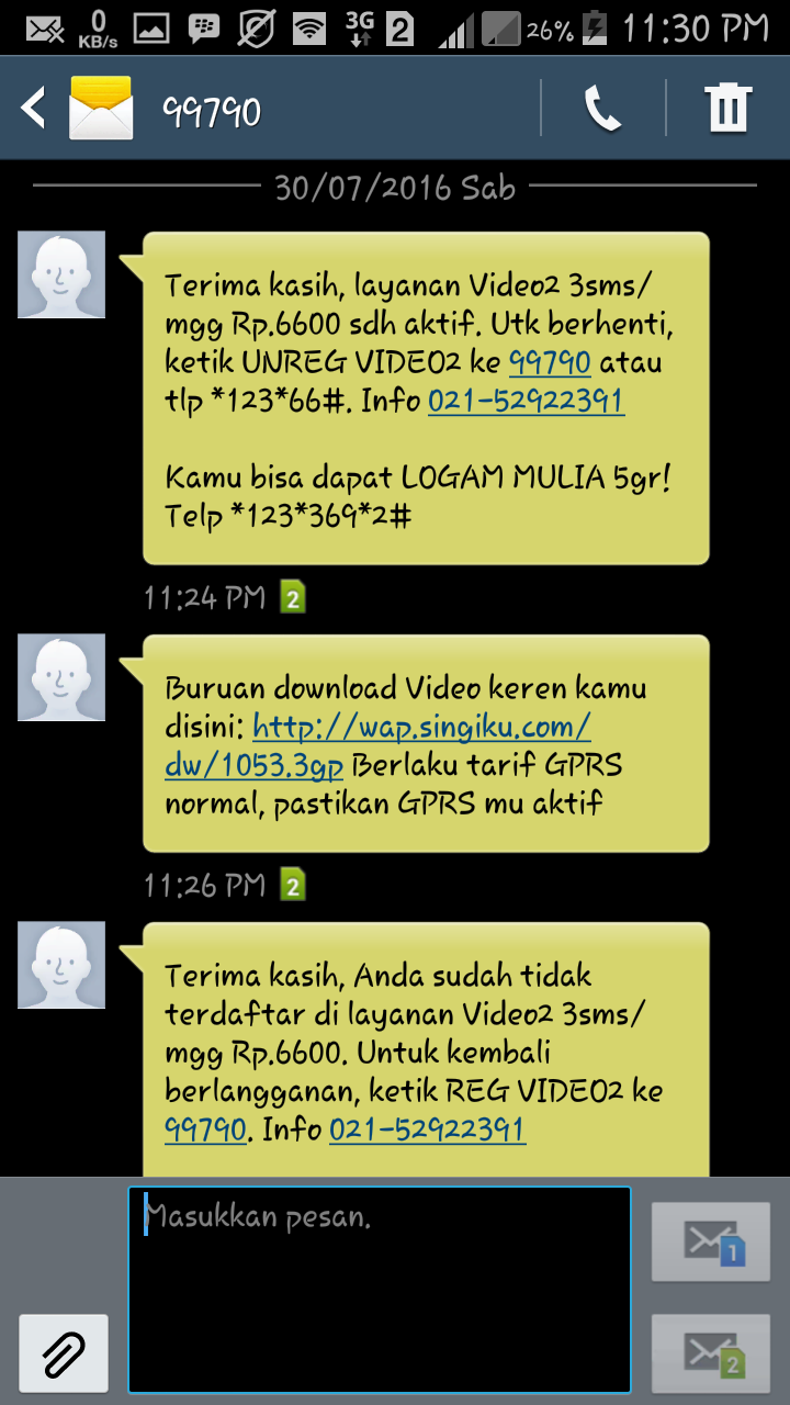 Cara Unreg Layanan Sms Penyedot Pulsa Kartu Axis | Tips ...