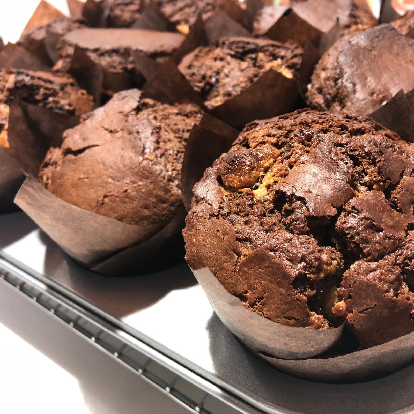 Muffins de Chocolate Cocinillas TM5. Recetas Thermomix.
