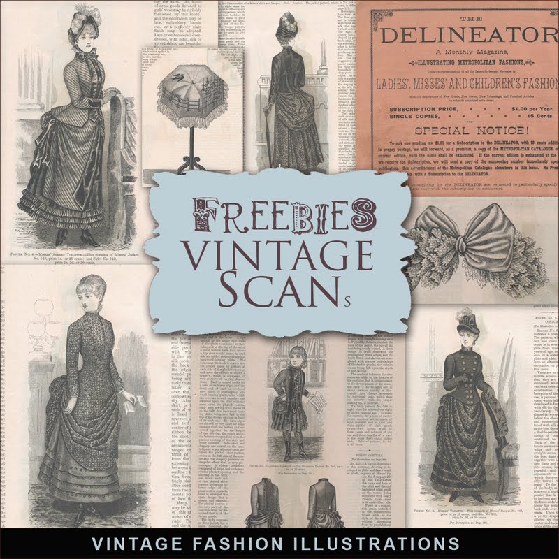 Freebies Vintage Fashion Illustrations:Far Far Hill - Free database of ...