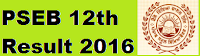 PSEB 12th class Result 2016 PSEB