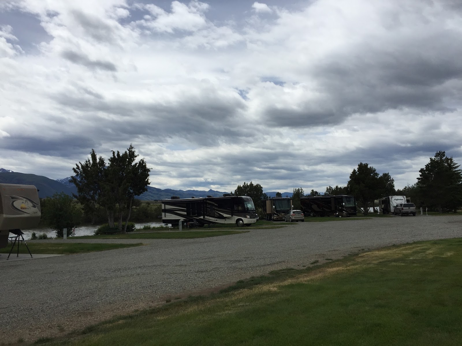 BLUE SKY AHEAD Yellowstone's Edge RV Park, Livingston, MT