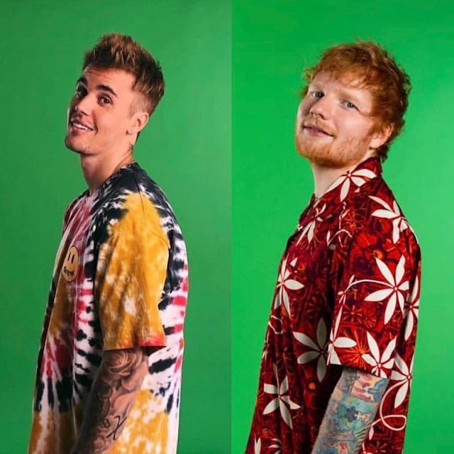 Ouça agora a nova música de Ed Sheeran junto com Justin Bieber