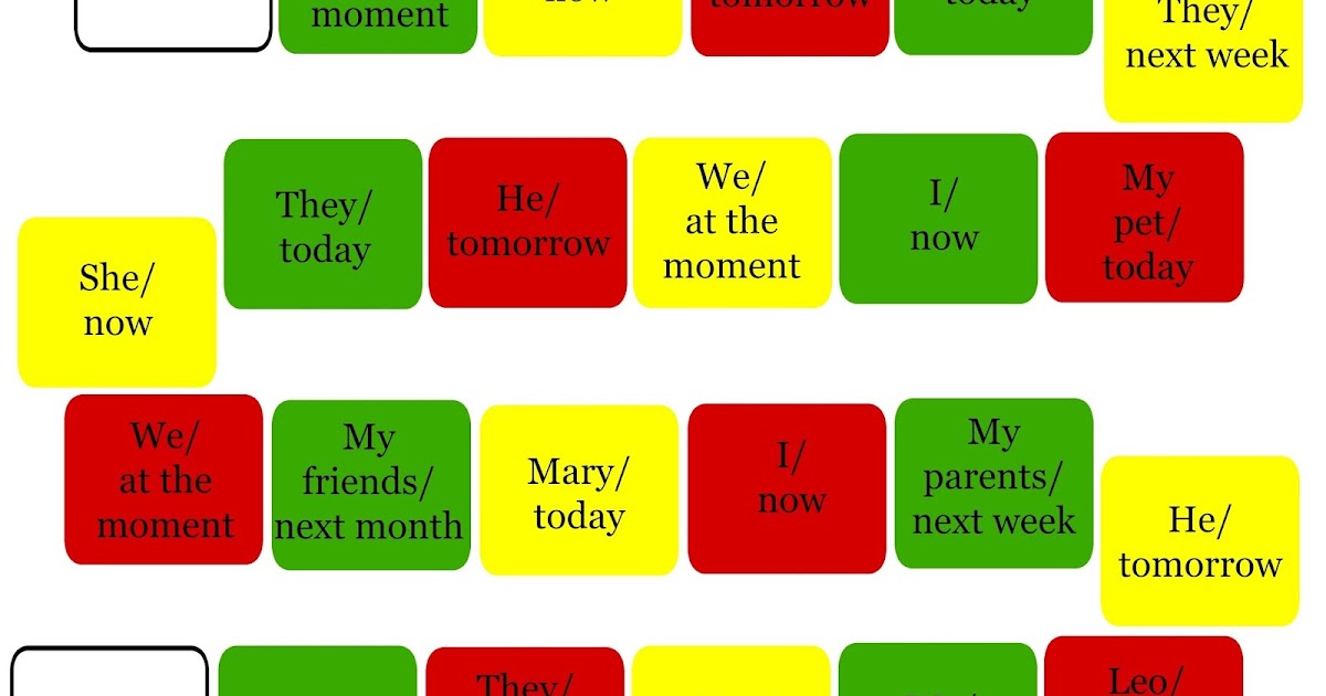 Funglish Grammar board games