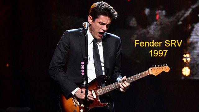 Fender Stratocaster SRV 1997 Guitarra de John Mayer Fender Stratocaster Stevie Ray Vaughan 1997