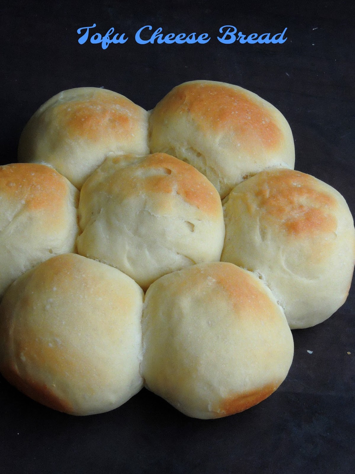 Priya's Versatile Recipes Eggless Cheese Stuffed Tofu Bread