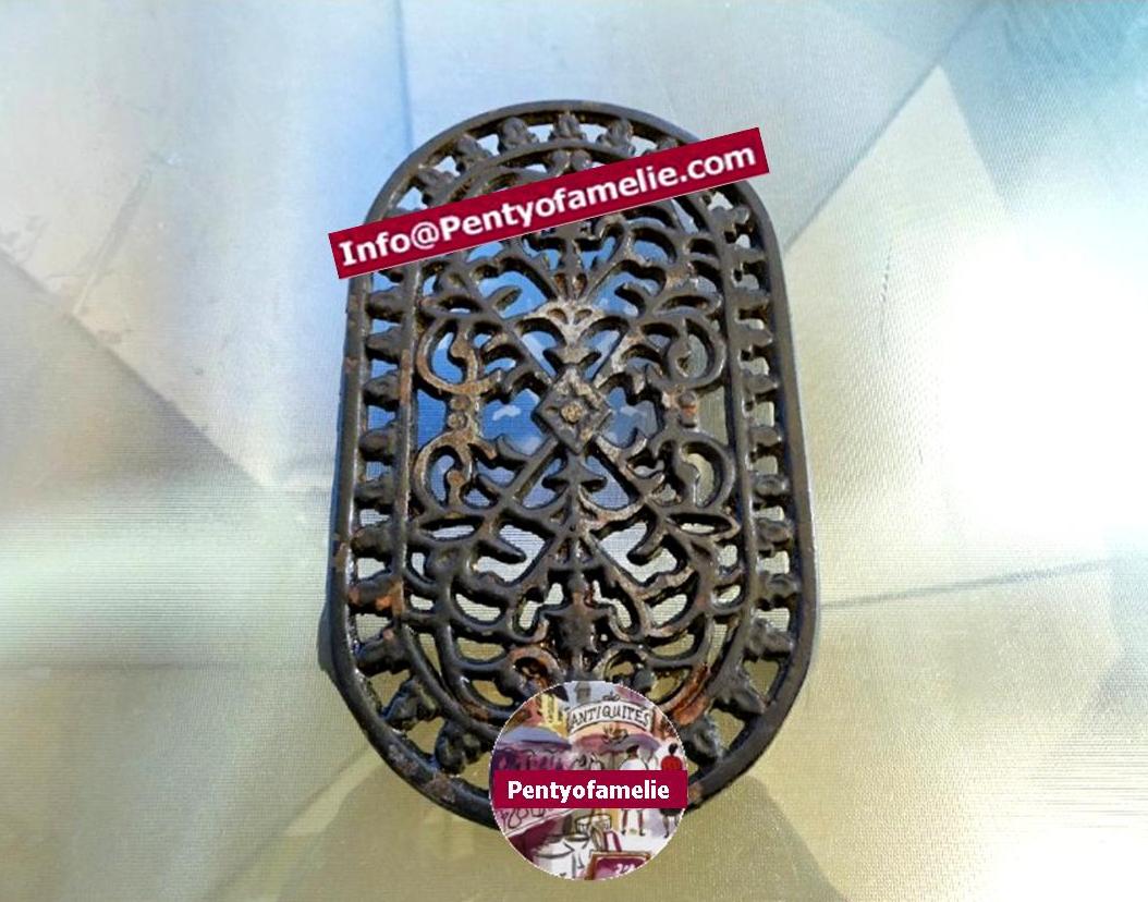 Old French Cast Iron Trivets
