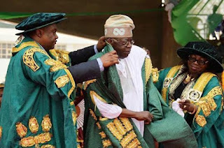 Photo: Bola Tinubu Bags Honorary Doctorate Degree at University of Abuja Photo: Bola Tinubu Bags Honorary Doctorate Degree at University of Abuja