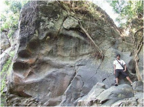 Nephilim Giants and their huge ancient footprints have set in stone. Nephilim Giants and their huge ancient footprints have set in stone.