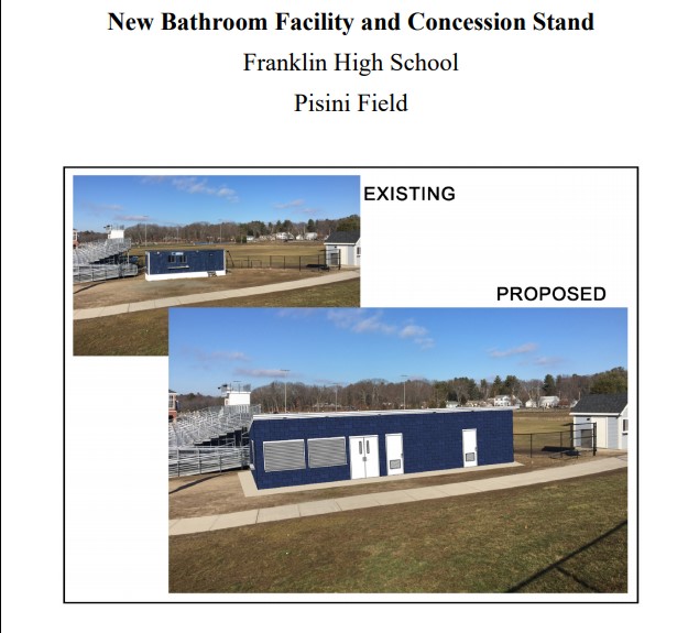 Franklin Matters High School Concession Stand proposal
