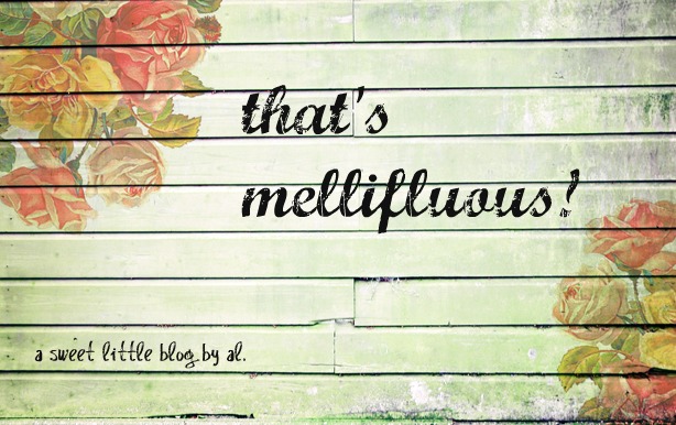 that's mellifluous!