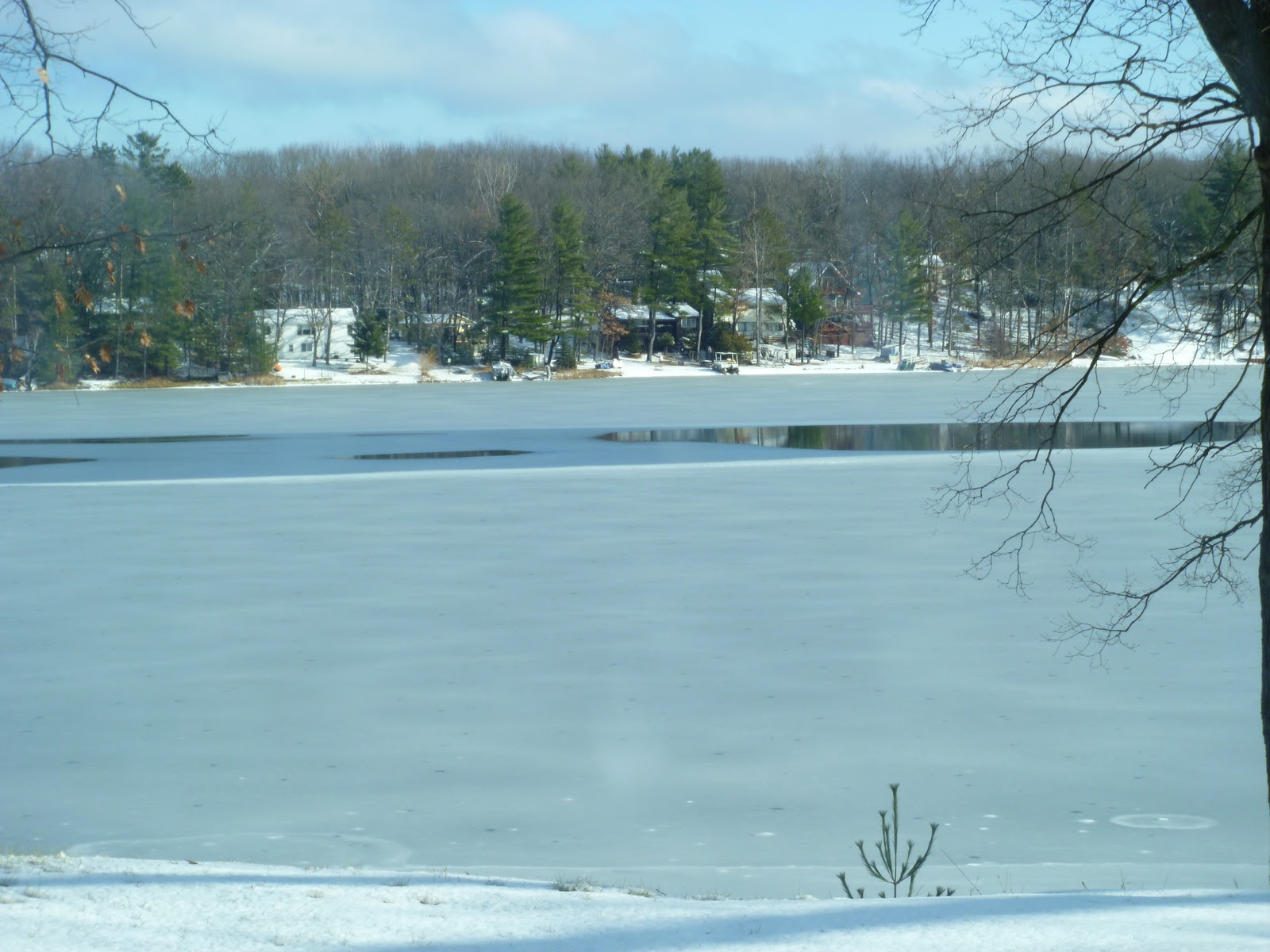 Houghton Lake Walleye Report Budd Lake Ice Conditions 12/31/11
