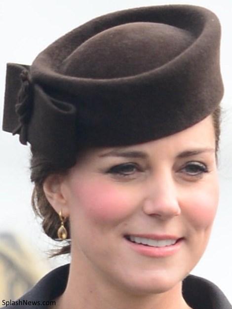 Duchess Kate: Kate Celebrates St Patrick's Day in Brown Catherine ...